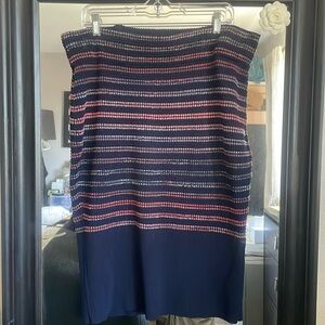 Rachel Roy sweater pencil skirt 1X
